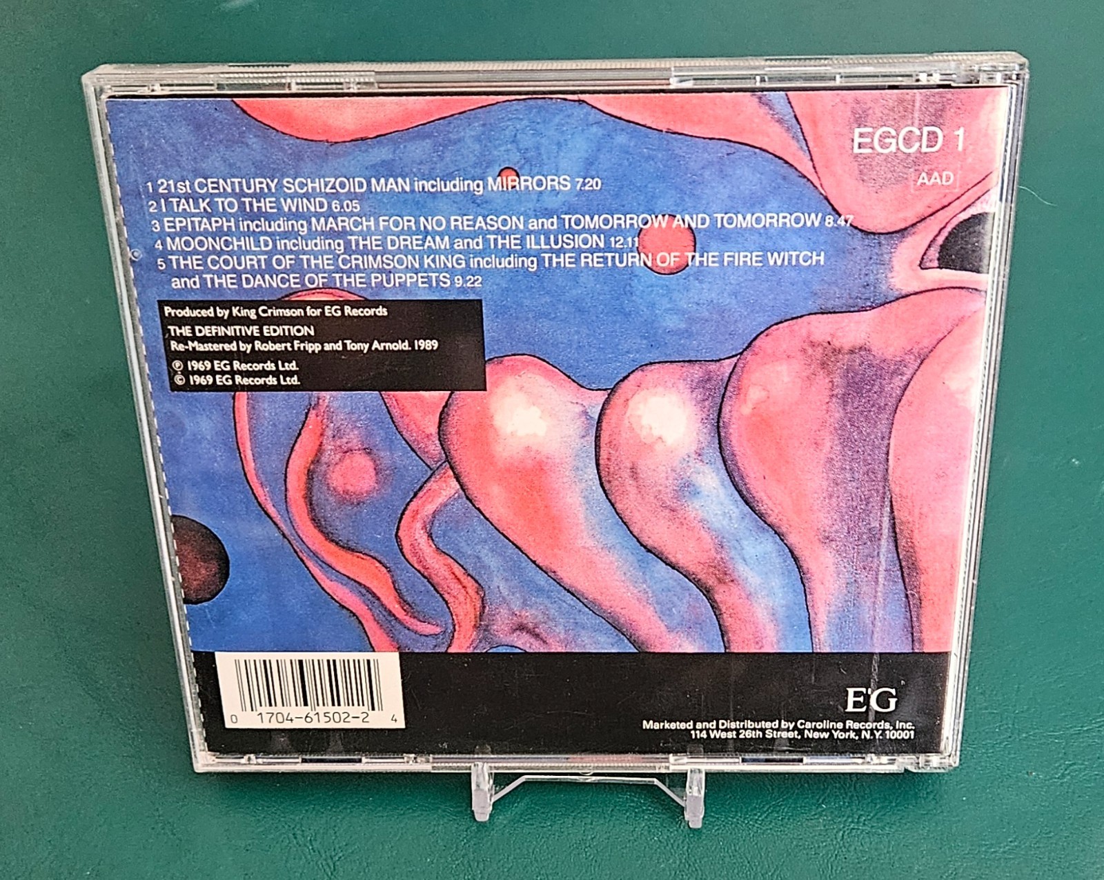 In the Court of the Crimson King by King Crimson (CD, Sep-1999, Editions E.G.)