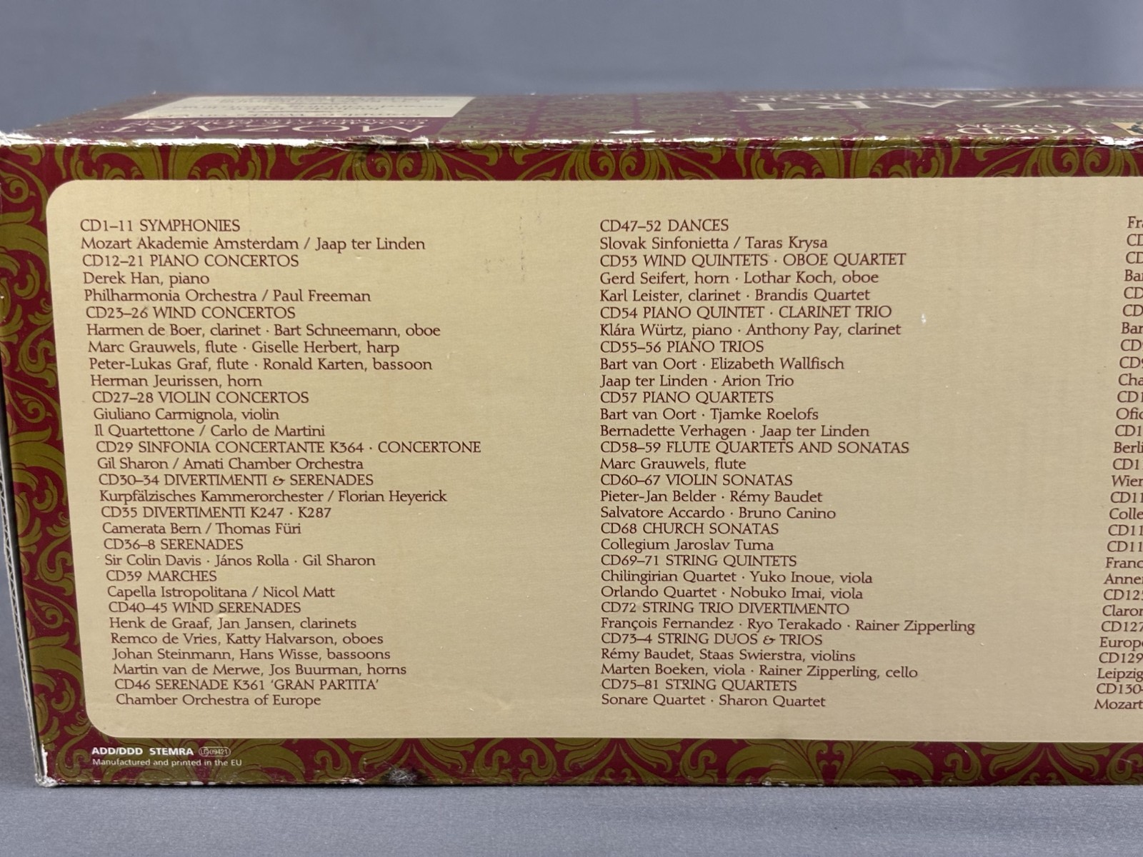 Brilliant Classics Mozart Complete Edition Box Set, 170 CDs +CD-ROM (2006)