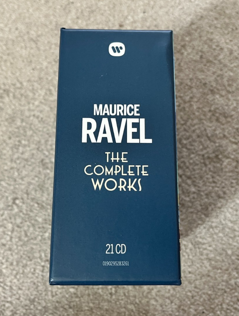 Maurice Ravel The Complete Works 21 CD Box Set Classical Warner Classics
