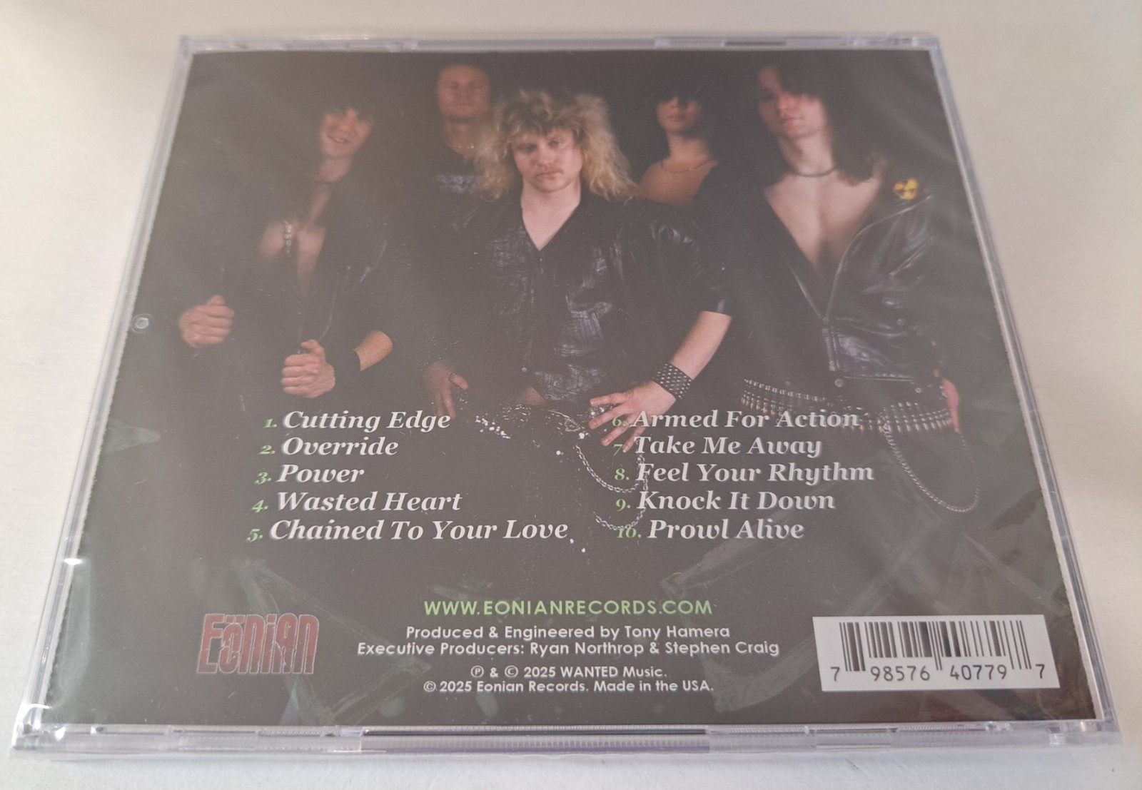Wanted Cutting Edge New CD AOR Metal Glam Hard Rock