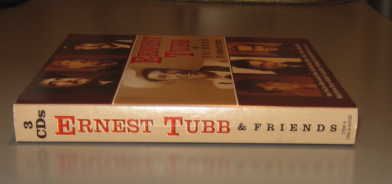 Ernest Tubb - Ernest Tubb & Friends (CD, 2004, 3 Discs, Direct Source) Country
