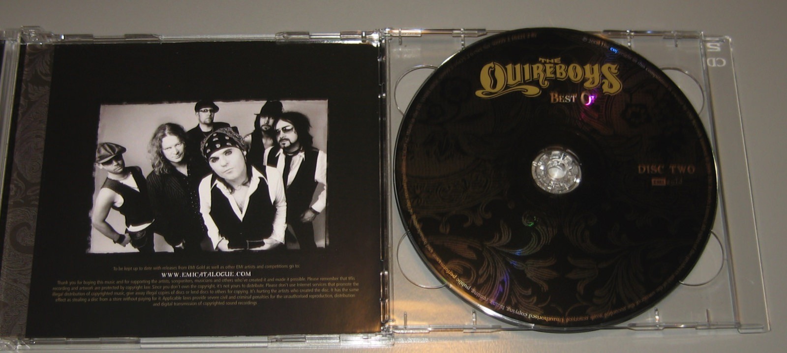 The Quireboys - Best Of The Quireboys (CD, 2008, 2 Discs, EMI Records (UK))