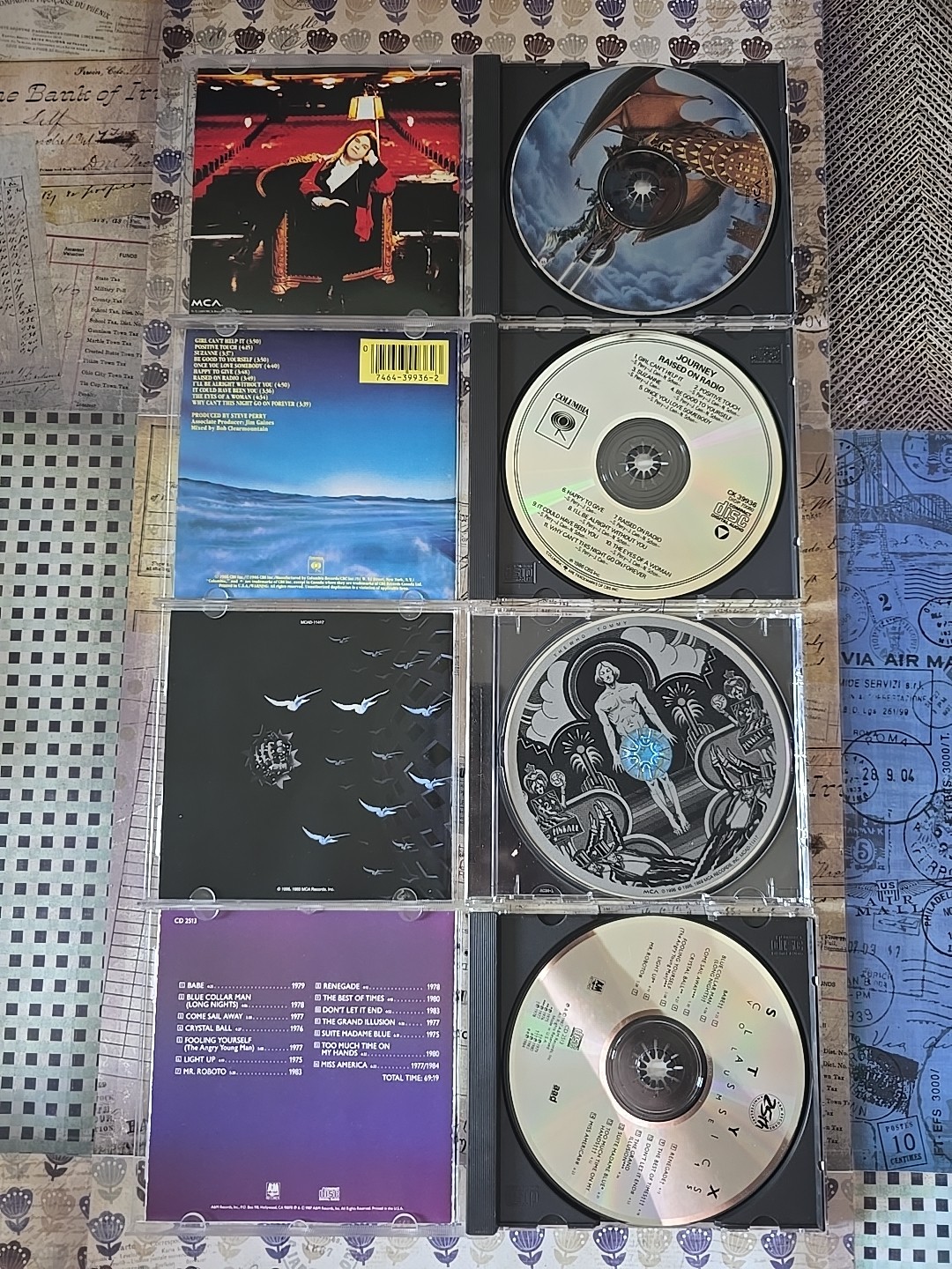 Lot Of 21 Mixed Genre Rock Legends CD Collection Live Santana Chicago Journey