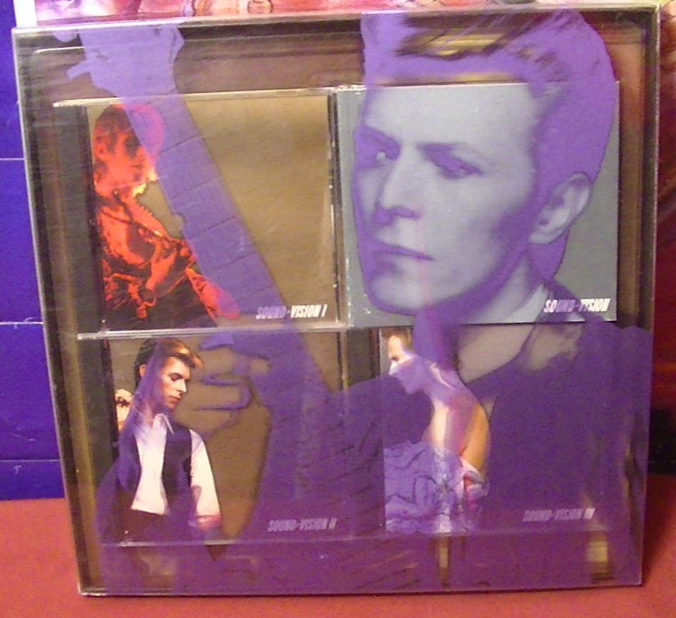 David Bowie Sound Vision Box Set 1989 Booklets, Jewel Cases, etc. "NO CDS!"