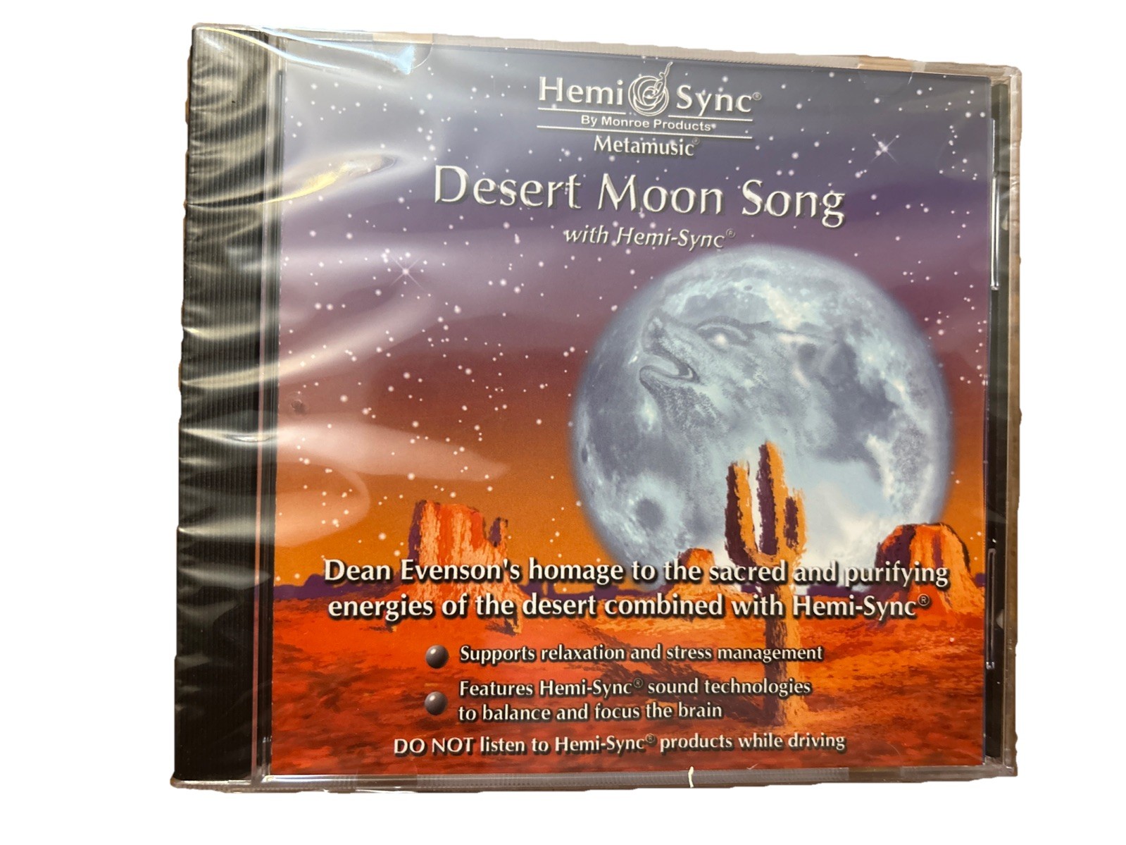Hemi-Sync : Desert Moon Song With Hemi-Sync, New Sealed CD