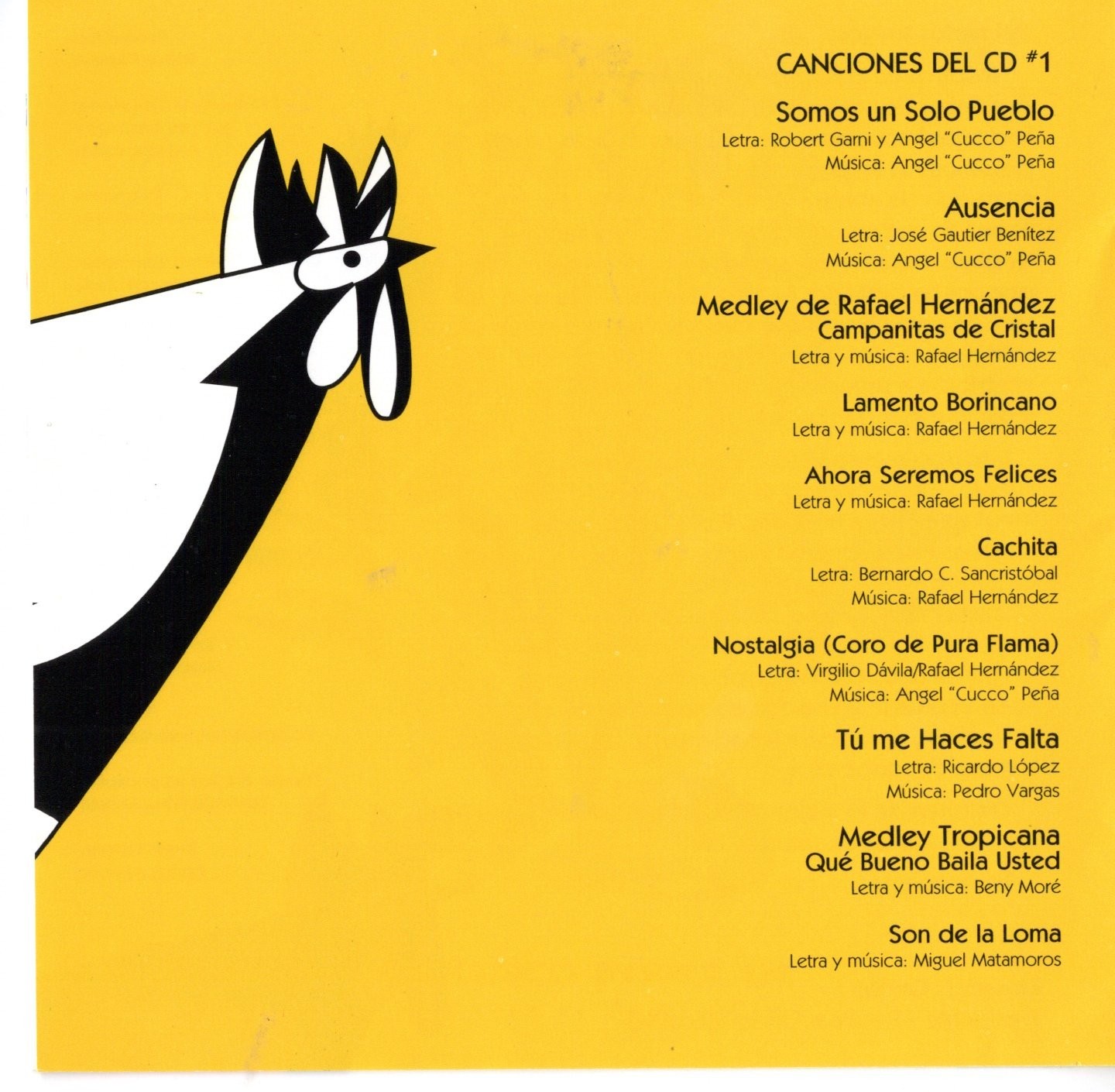 RARE "SOMOS UN SOLO PUEBLO" 1995-BPPR -2 CD'S