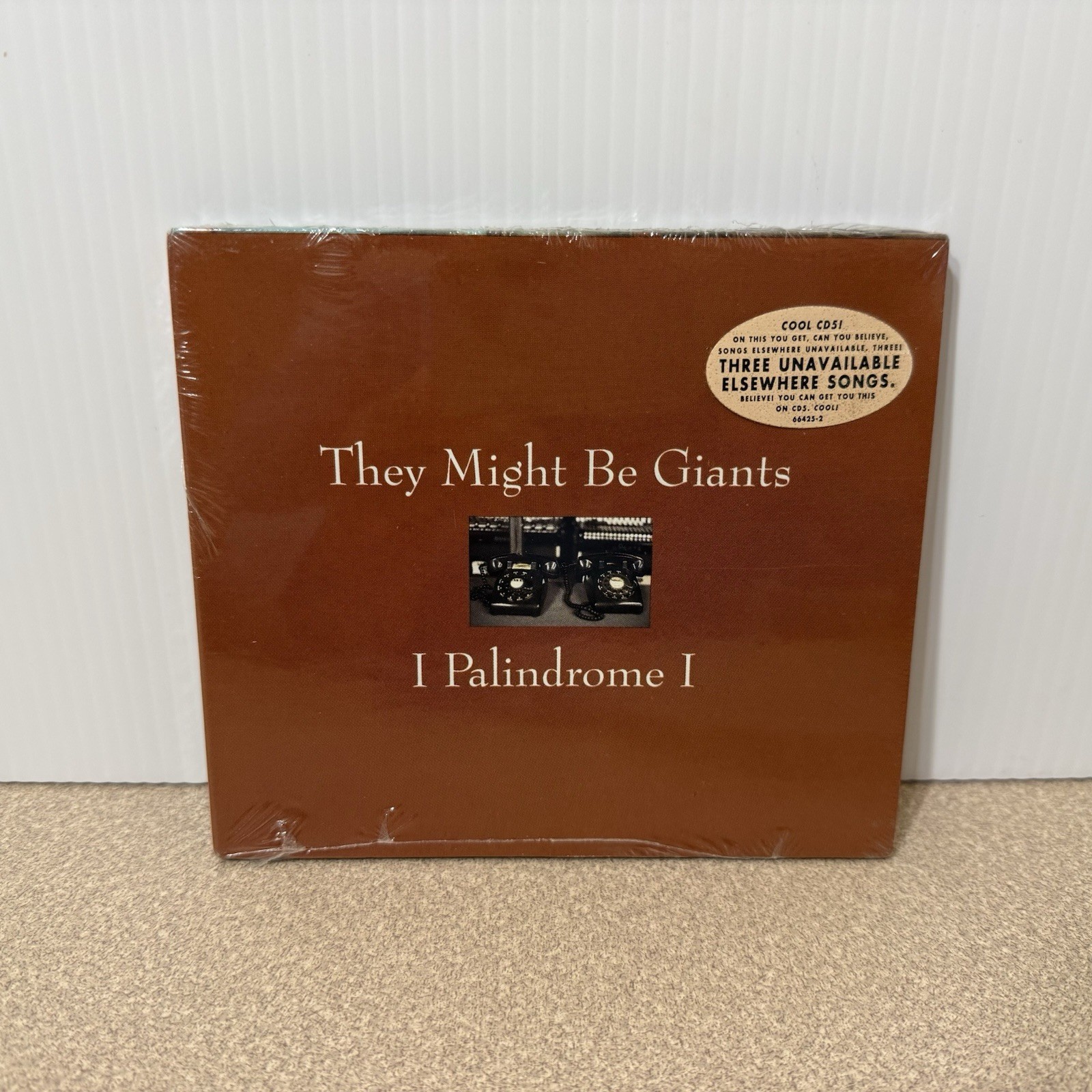 THEY MIGHT BE GIANTS - I Palindrome I - CD - Single - Still in Shrinkwrap