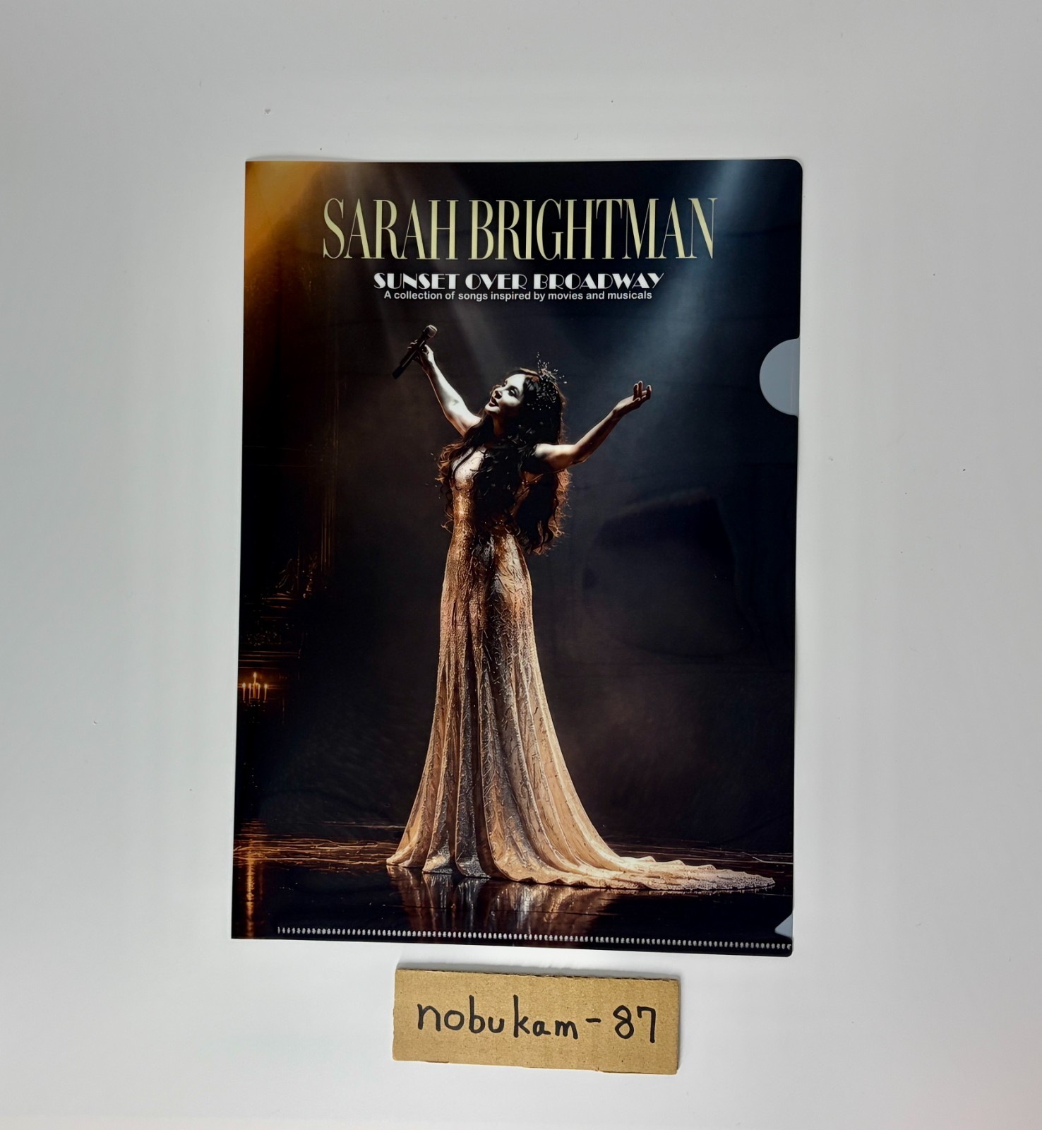 Sarah Brightman Sunset Over Broadway SHM CD +Bonus Clear File Japan UICY-16437
