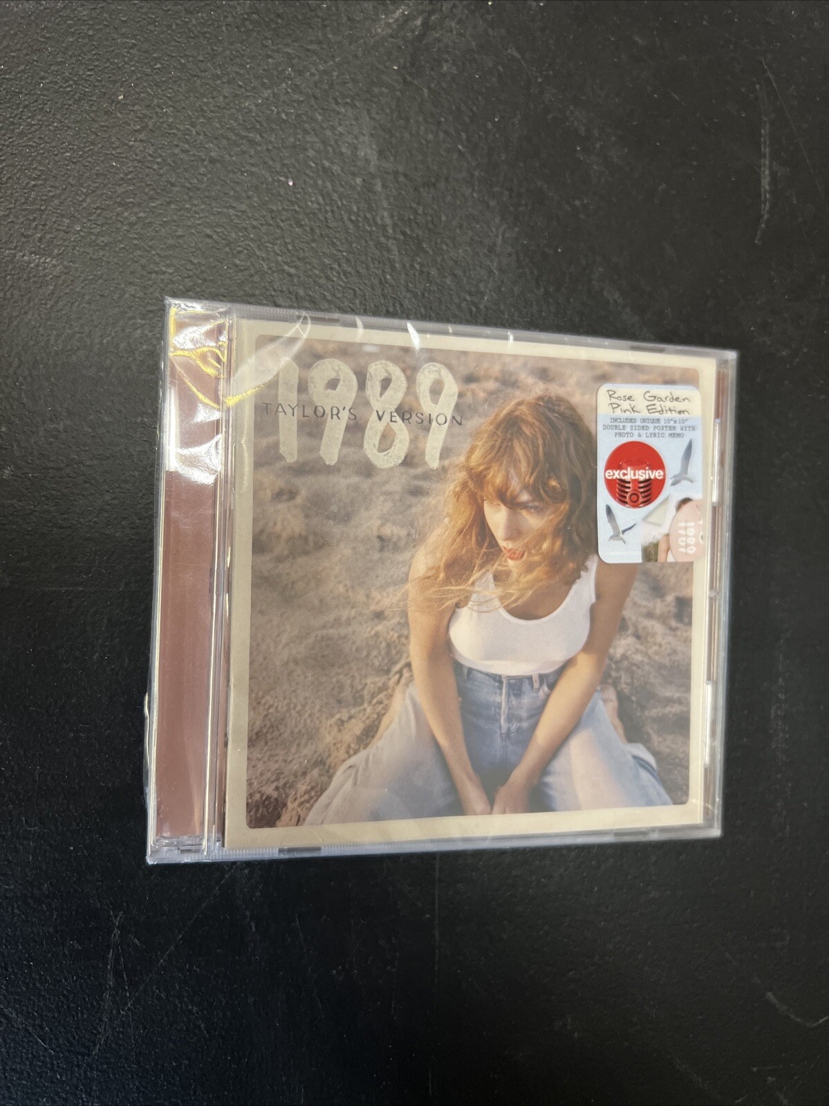 Taylor Swift 1989 (Taylor's Version) Rose Garden Pink Edition CD New Cracked Cas