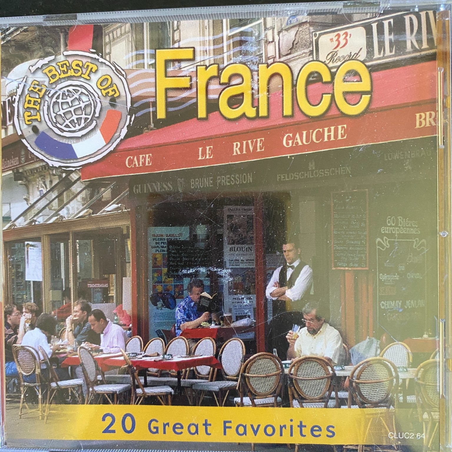 Various - Best Of France CD 2001 French Pop Chanson Madacy UV22