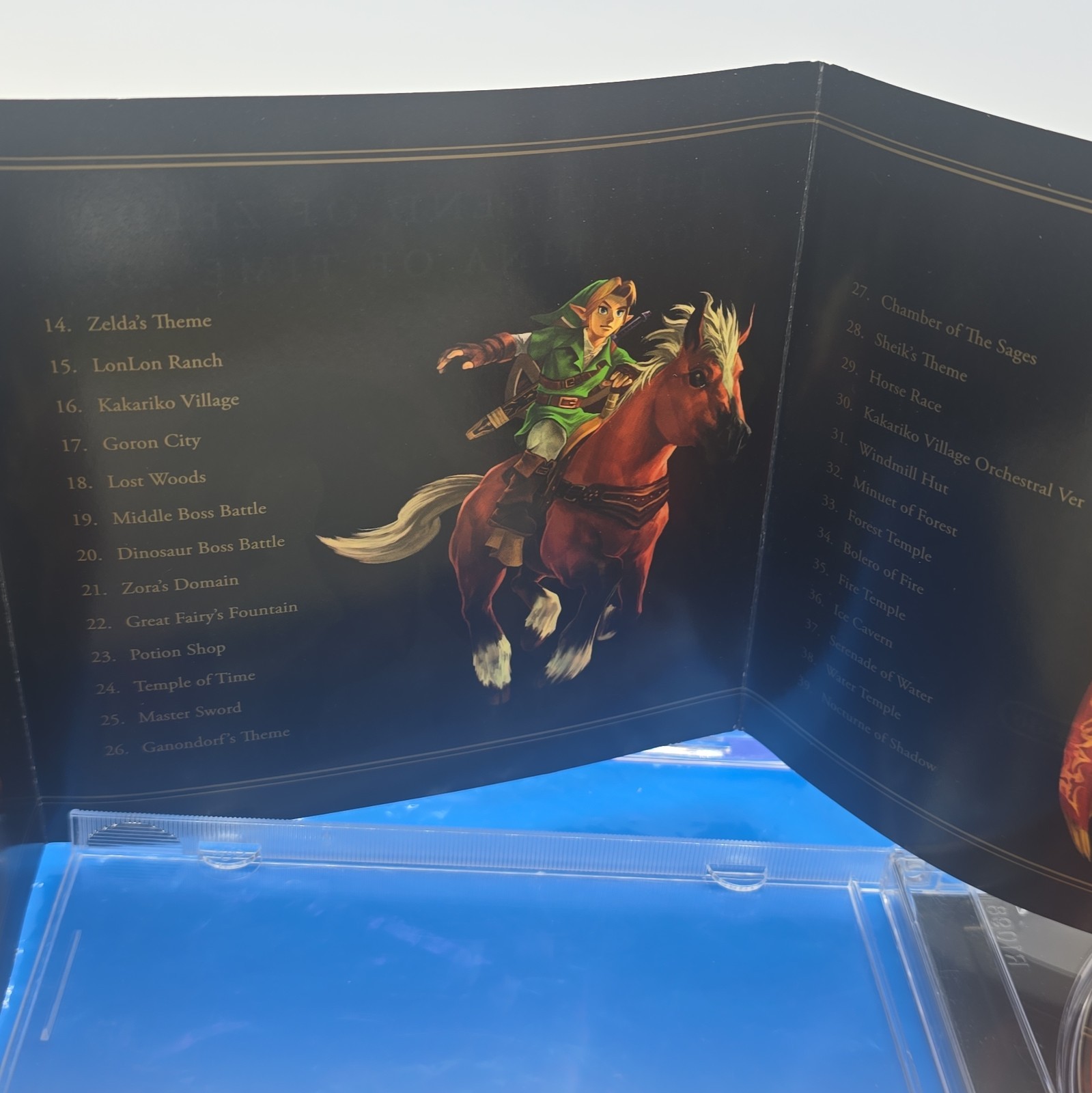 Legend of Zelda Ocarina of Time 3D Official Soundtrack CD Club Nintendo 2011