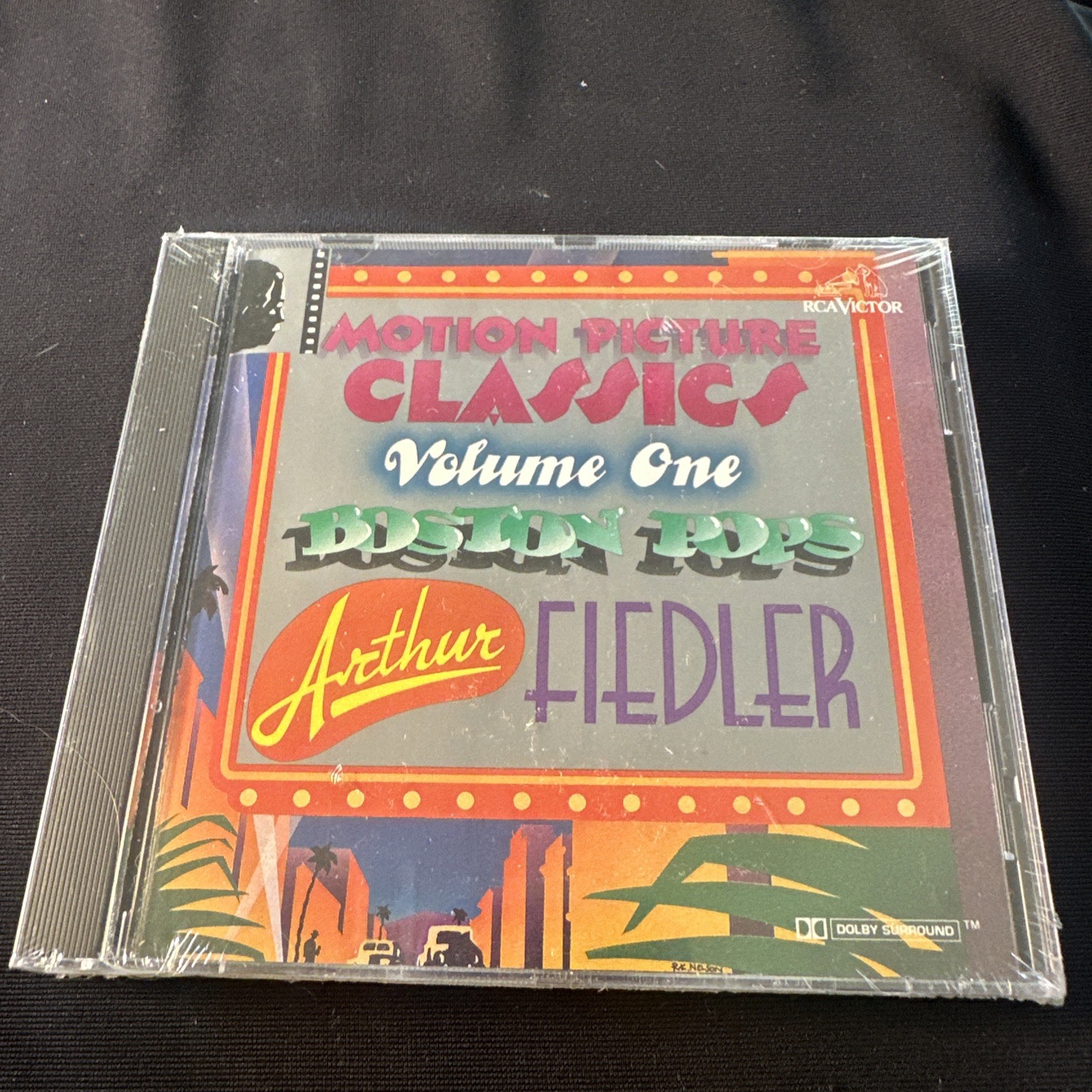 Motion Picture Classics Volume 1, Boston Pops, Arthur Fielder, 60392-2-RG, CD