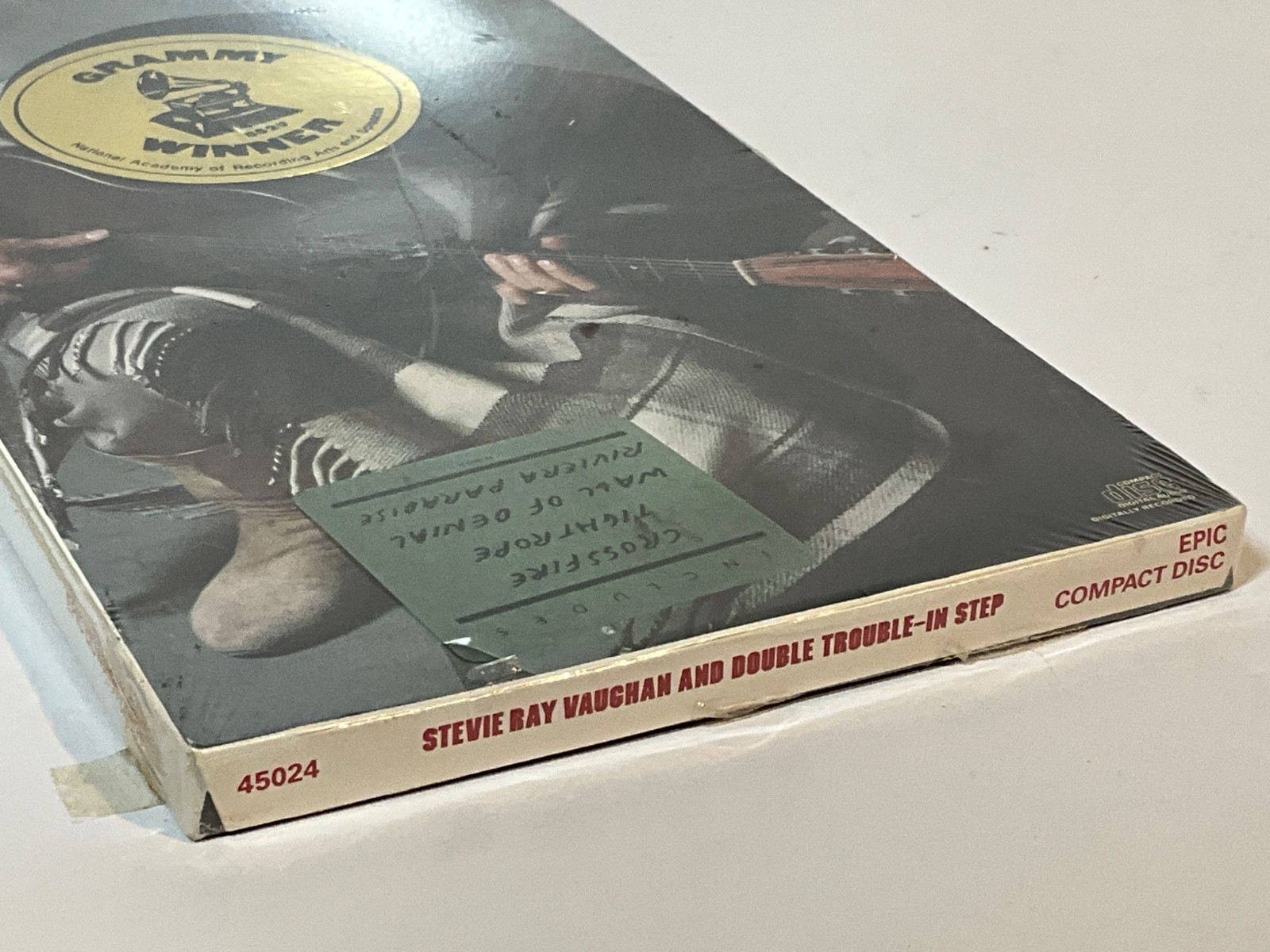 Stevie Ray Vaughn and Double Trouble - In Step CD SEALED IN LONGBOX!