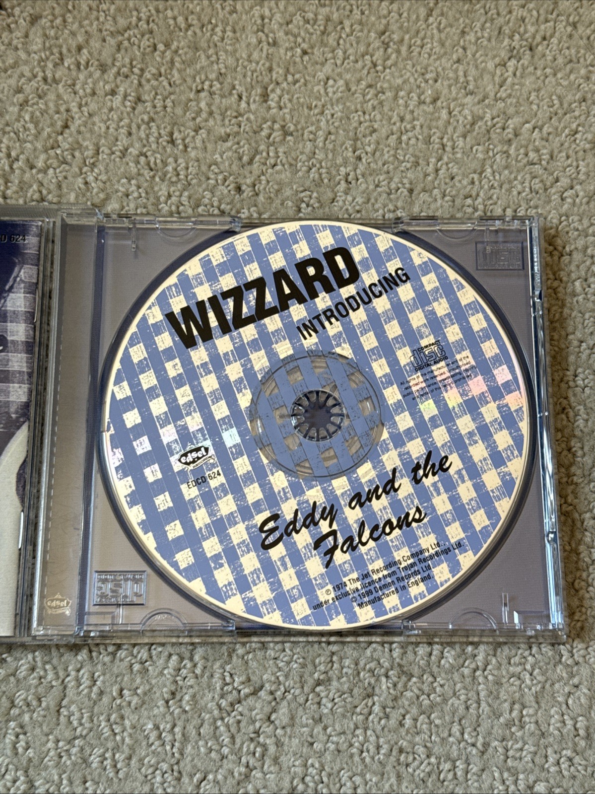 Roy Wood Wizzard Introducing Eddy & the Falcons 1999 CD Edsel Bonus tracks