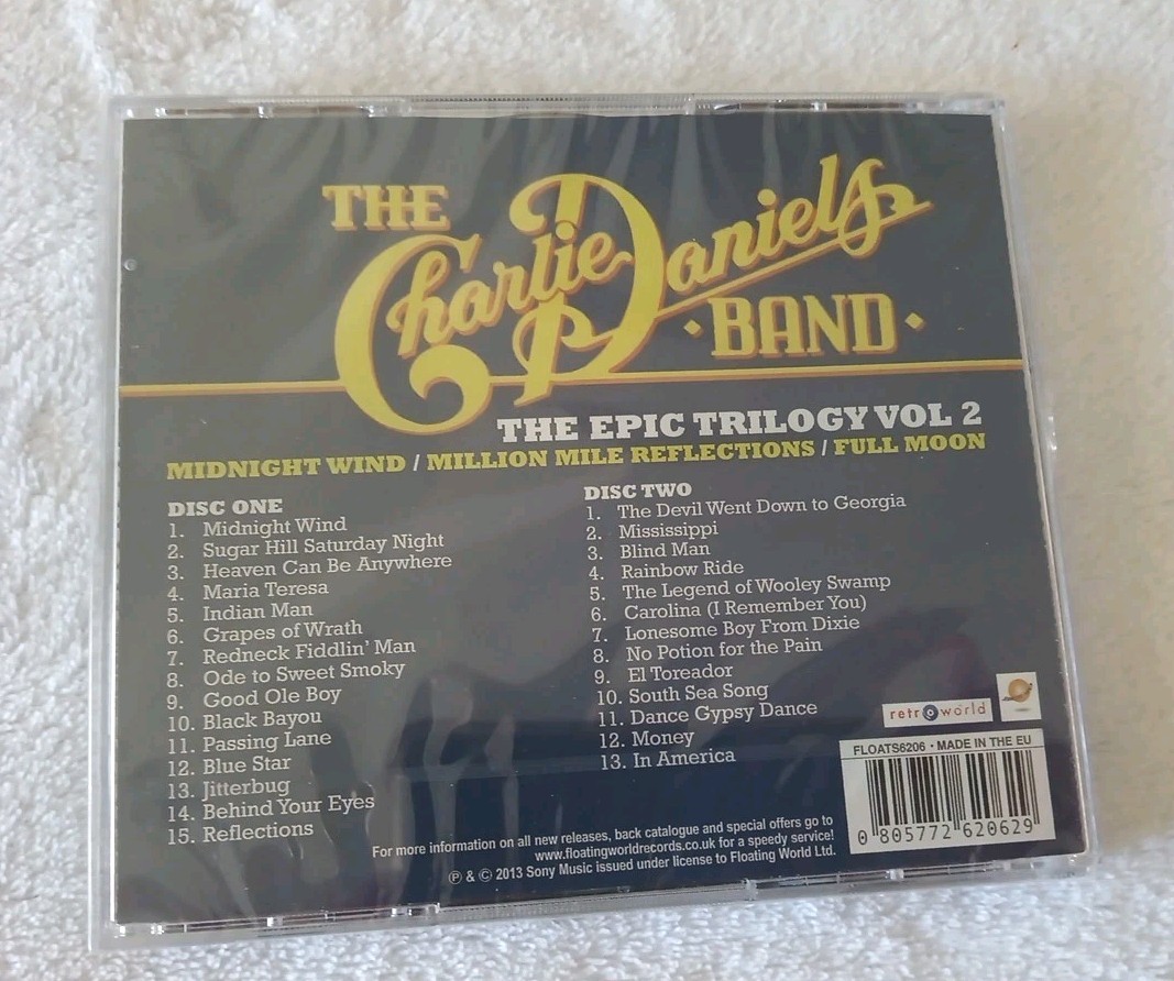 Charlie Daniels Band CD Albums Lot Of 5 Plus Bonus CD/Album PLEASE READ