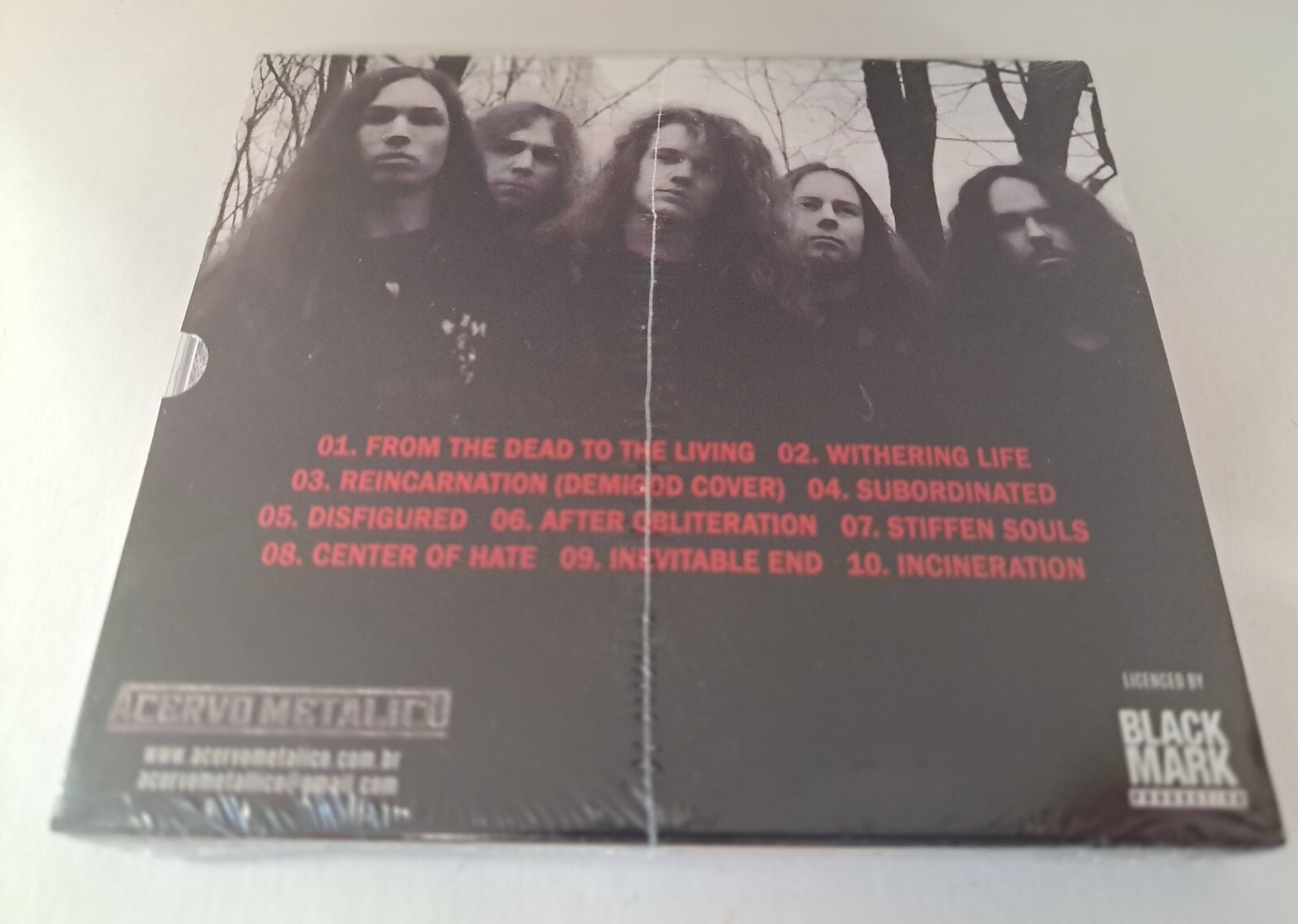 Fleshcrawl Impurity New CD Reissue Slipcase Brazil Death Metal