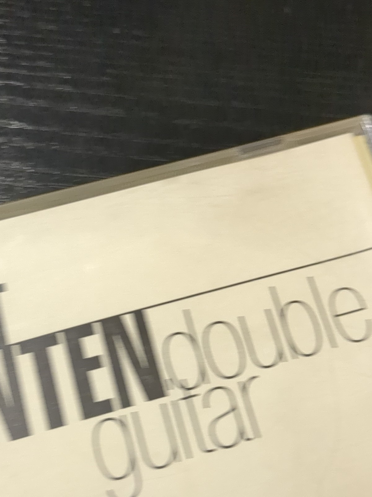 SCOTT STENTEN 2001 CD Folk Acoustic Guitar Interjazz RARE White Label Release VG