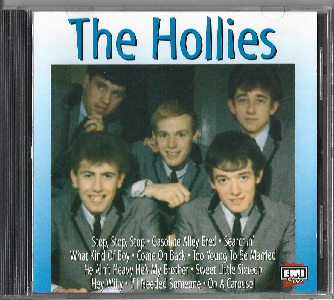THE HOLLIES RARE OOP 1988 UK EMI CD GRAHAM NASH ALLAN CLARKE TONY HICKS LIKE NEW
