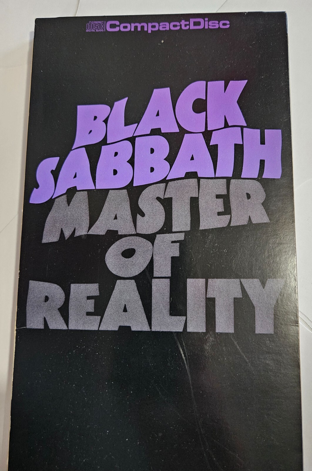 Black Sabbath Original 1987 Warner Bros USA LONGBOX CD: Master Of Reality - Ozzy