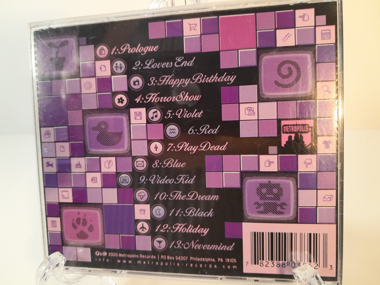 Violet by The Birthday Massacre (CD, 2005) Tested Htf Rare Complete W/ Booklet