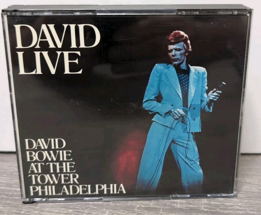 David Bowie - David Live Tower Philadelphia 2 CD RYKO, Very Good Condition