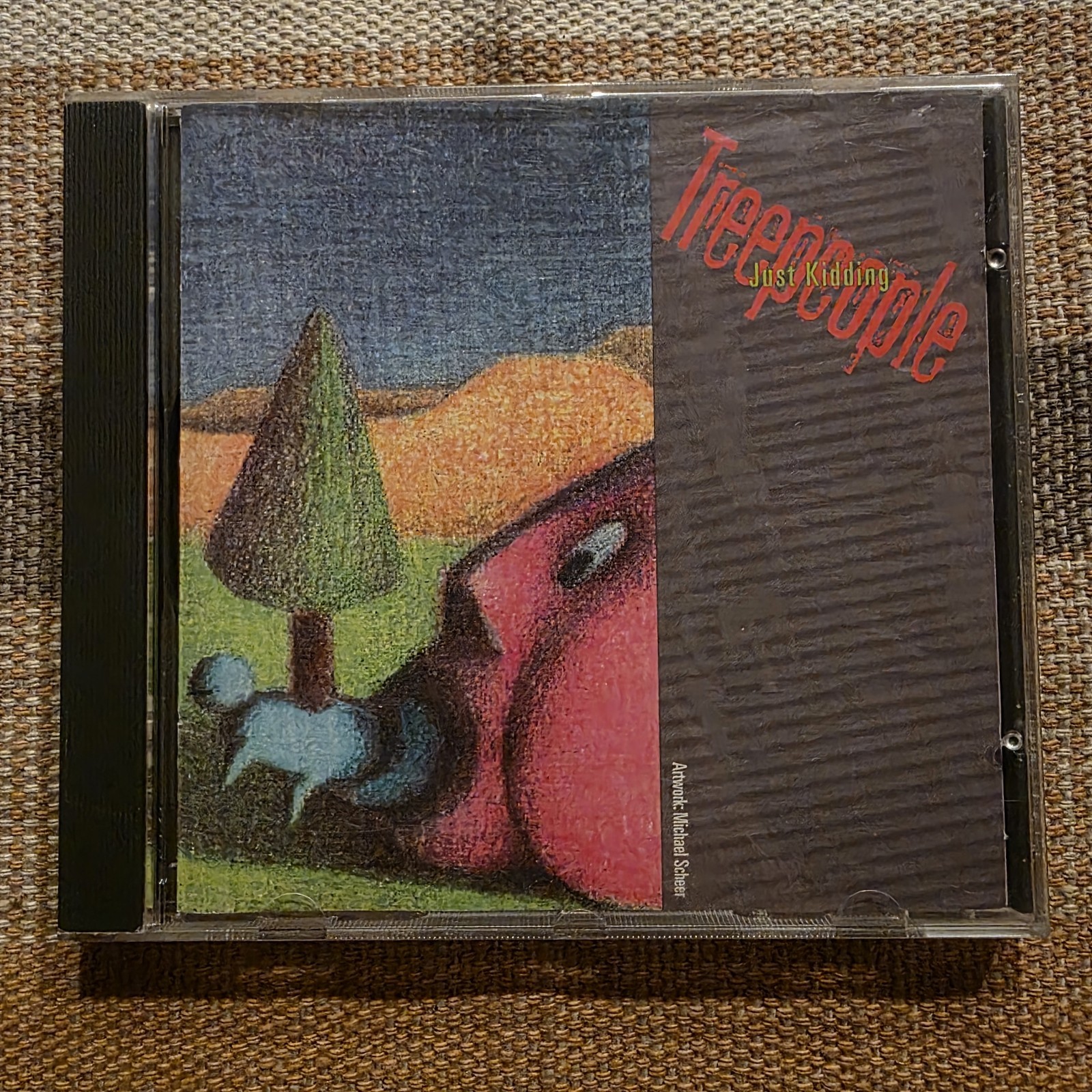 Just Kidding Treepeople CD 1992 C/Z Records Indie Grunge Pacific Northwest Rock