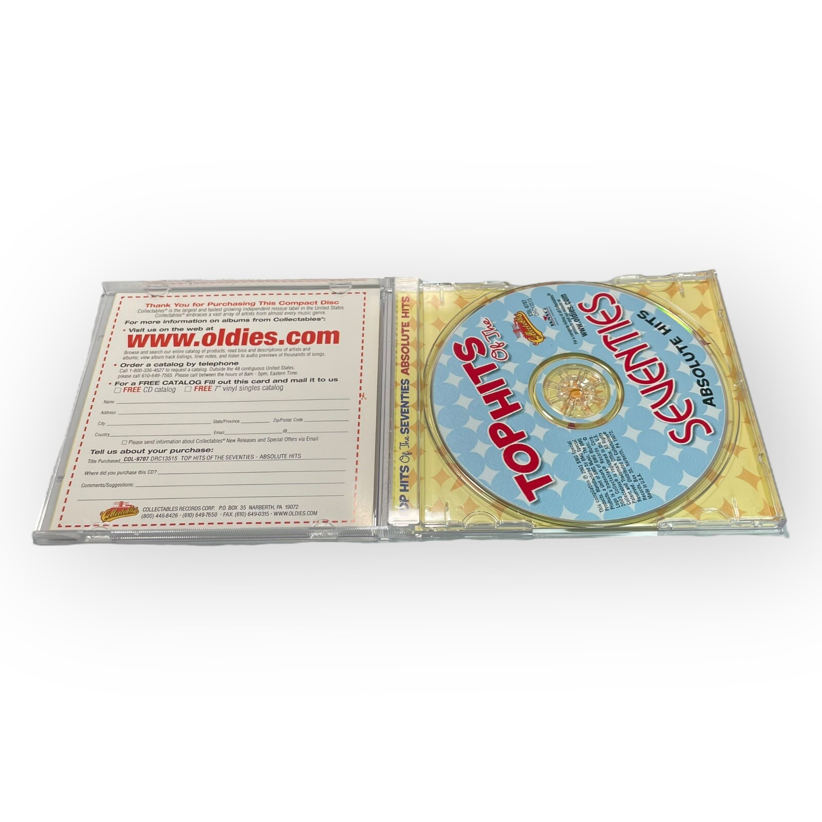Groovy Top Hits Of The 60's & 70's by Various (4 CD Inside)
