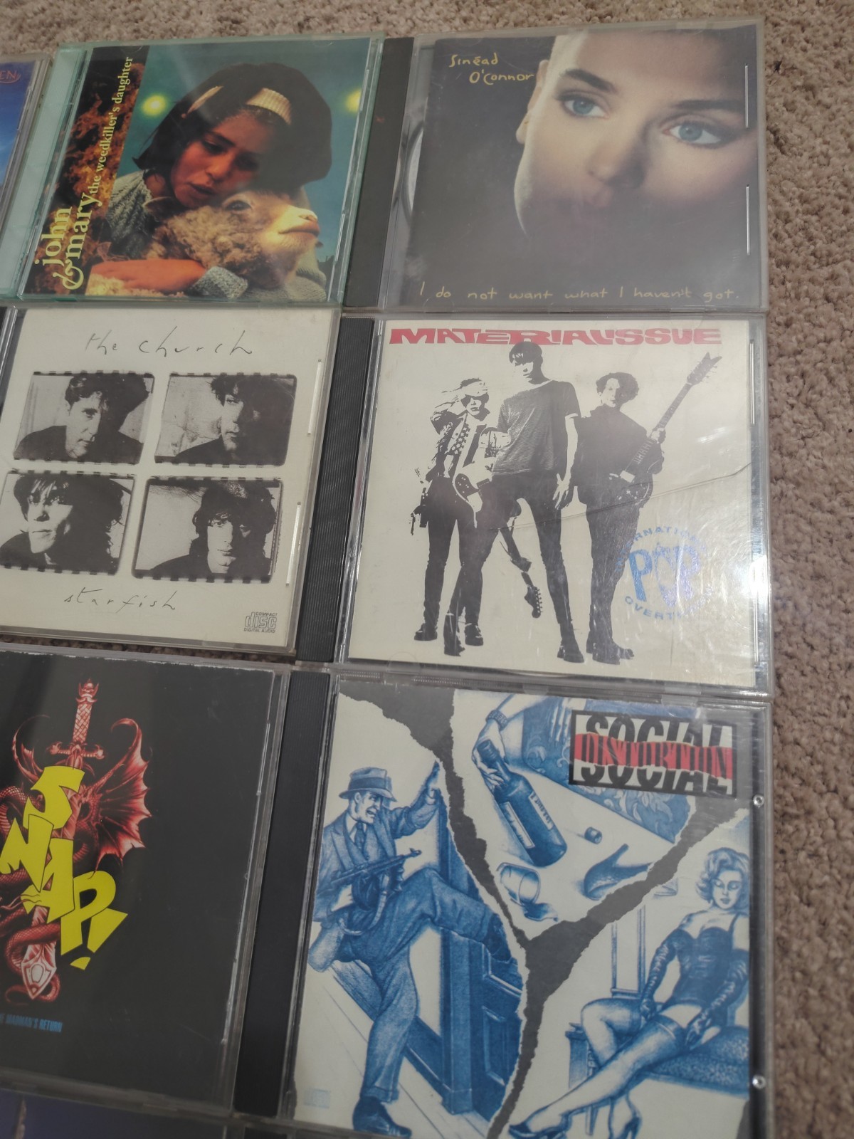 Mixed Music CD Lot - 20 Classic Alternative, Rock & Pop Albums - Bundle