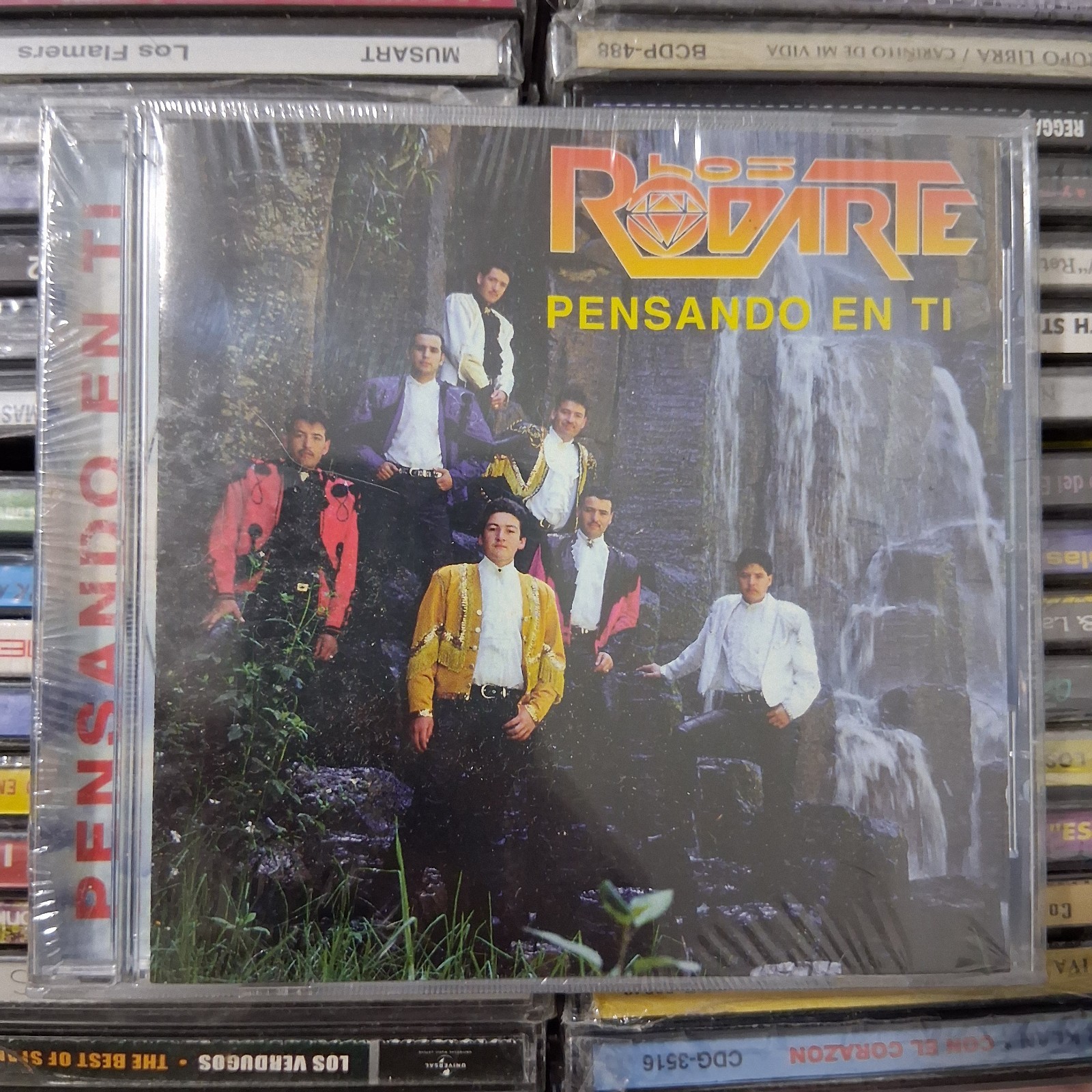 Los Rodarte Pensando En Ti CD ORIGINAL Sony Discos 1995 Norteno Tejano