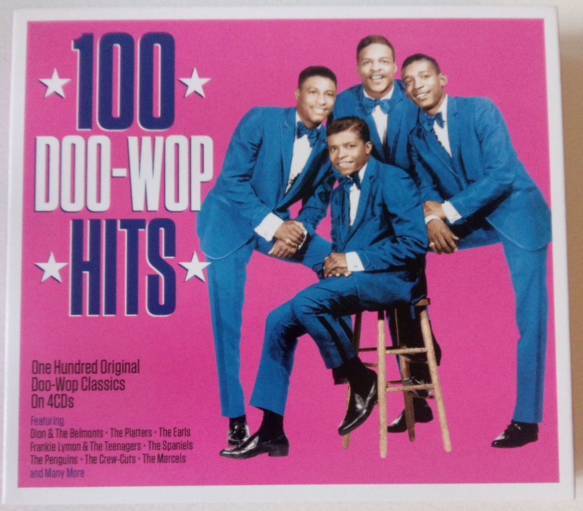 100 Doo-Wop Classics by Various (CD, 2017) Belmonts Platters Earls...