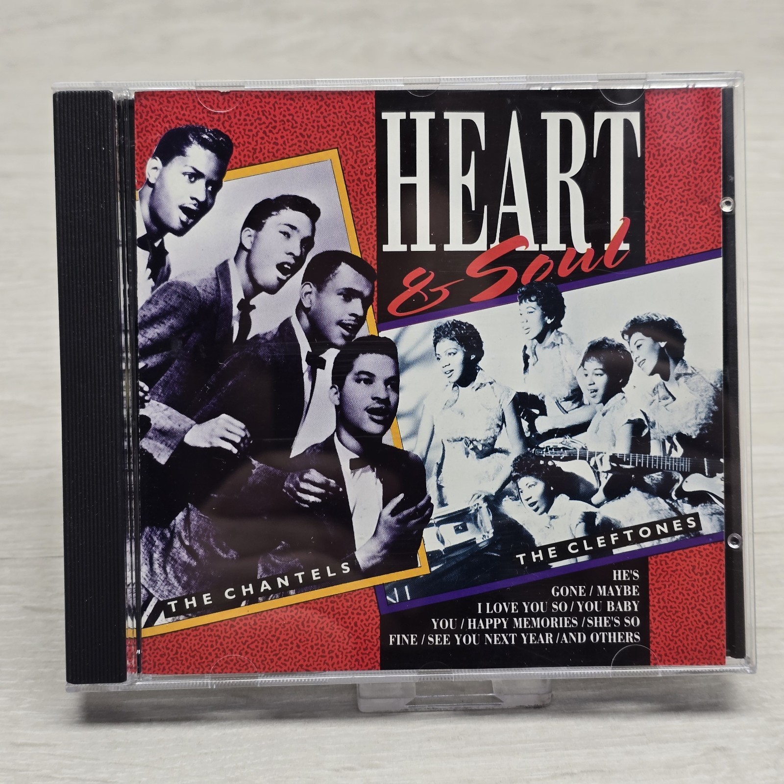 The Chantels & Cleftones - Heart & Soul CD 1992 20 Tracks Remember Very Good