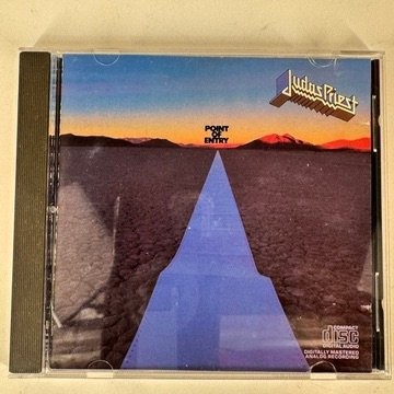 Judas Priest – Point of Entry CD 1981 Heavy Metal Columbia CK 37052