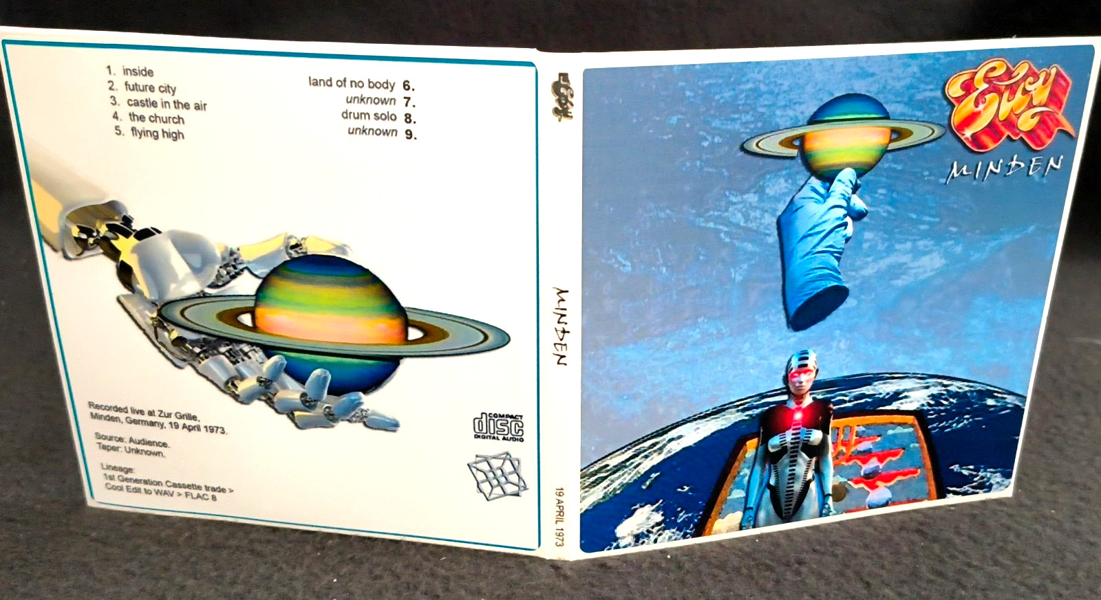Eloy Minden, Germany 1974 Gate Fold CD NEW