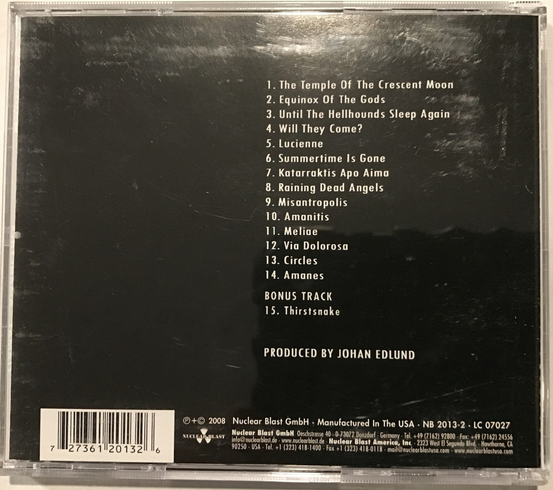 Tiamat – Amanethes CD 2008 Nuclear Blast – 2013-2 [Original]