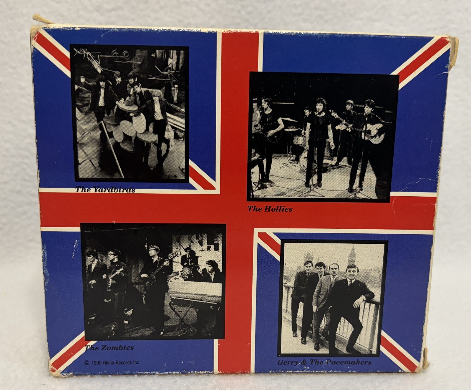 The British Invasion: The History of British Rock Vol. 1-4 CD Box Set - Rhino EX