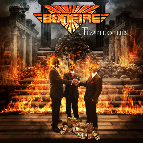 Bonfire Temple of Lies (CD) mint condition