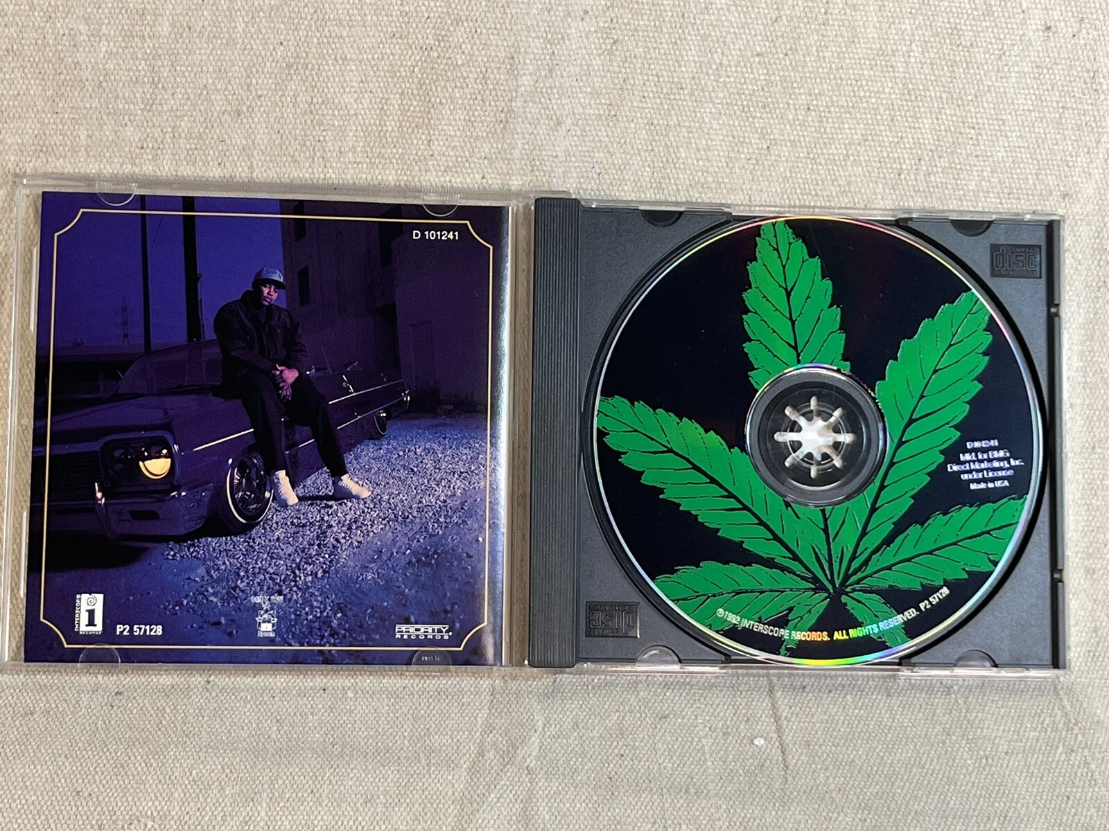 Dr Dre The Chronic 1992 Cd Interscope Records Rap Hip Hop Music V5920