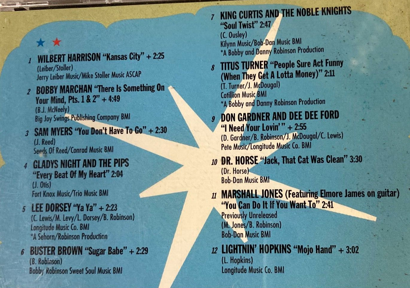 The FIRE/FURY RECORDS STORY ~ PROMO ONLY CD EX 1993 Rock 'n Roll / Soul