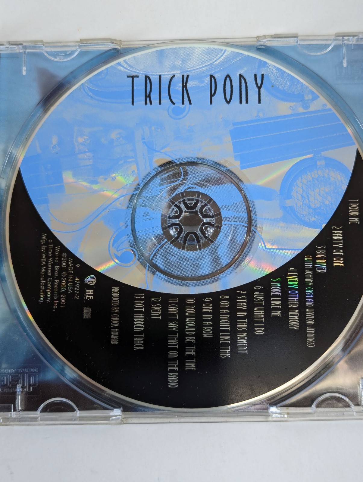 Trick Pony Self-Titled CD 2001 Country Warner Bros