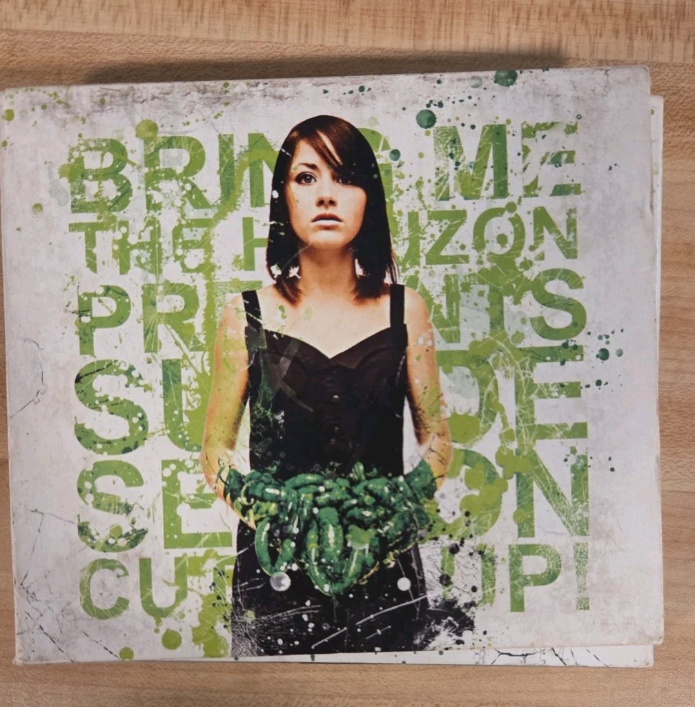 Bring Me the Horizon Suicide Season Cut Up Visible Noise Metalcore Music CD Set