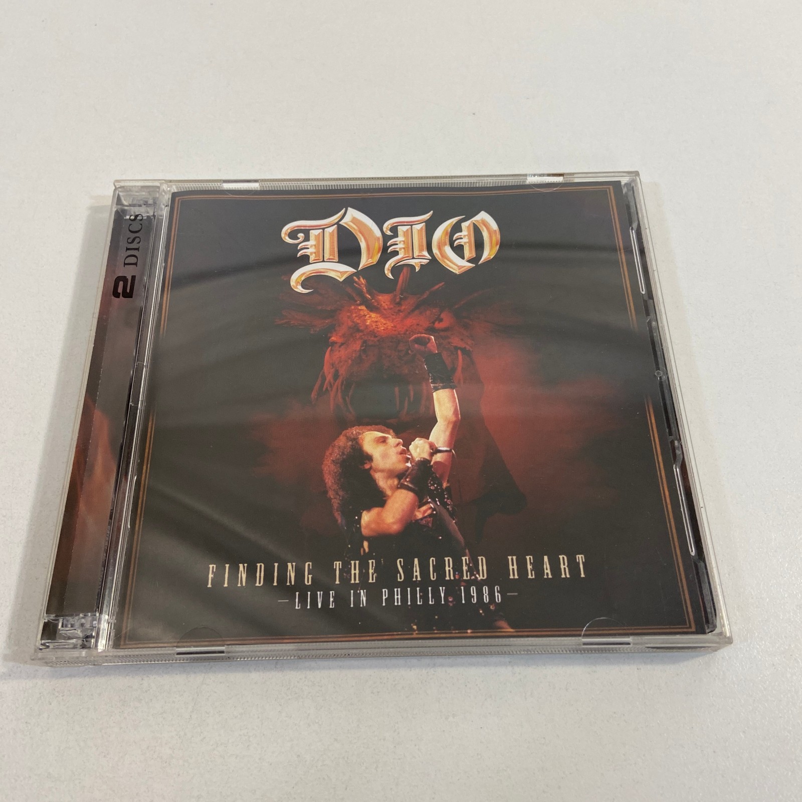 Dio Finding the Sacred Heart Live in Philly 1986 CD Eagle Records Rock n Roll