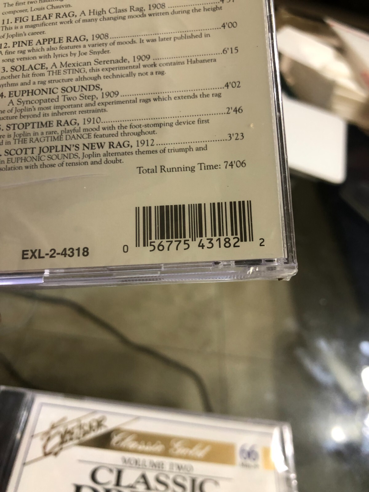LOT OF 4 EXCELSIOR CLASSIC GOLD CDS NEW FACTORY SEALED