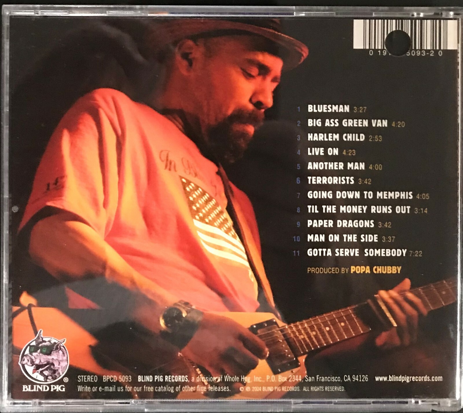Bill Perry- Raw Deal- CD- Like New
