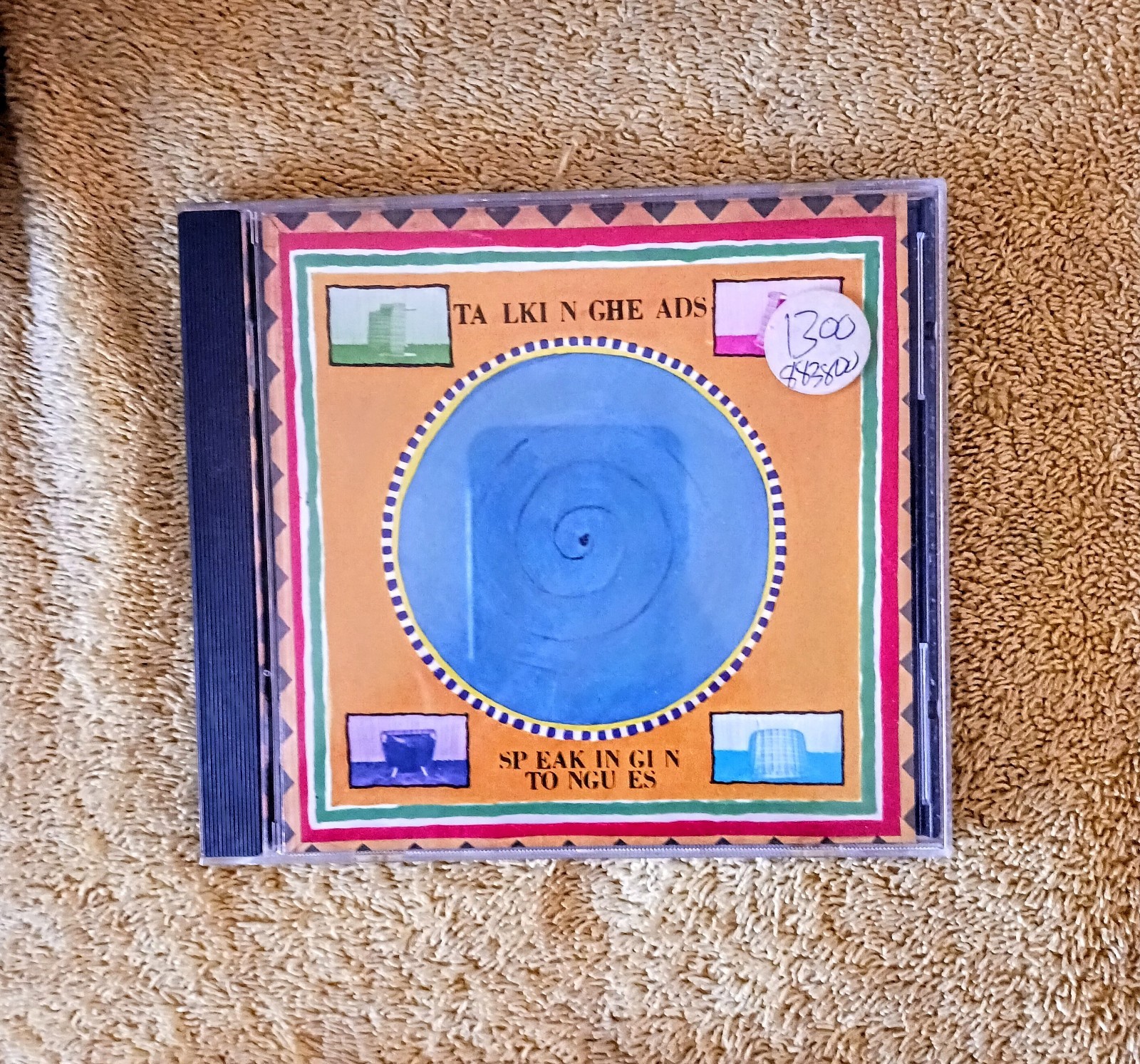TALKING HEADS : SPEAKING IN TONGUES (CD) DISC 1983 Sire Records Vintage Ex