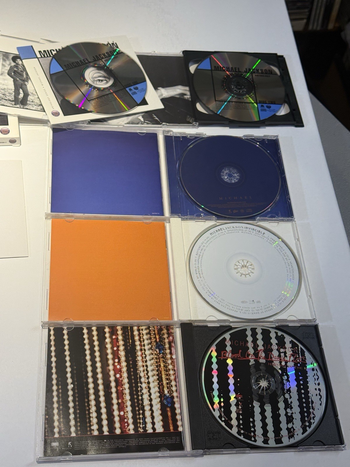 MICHAEL JACKSON (25 Compact Disc Lot)/Rare/OOP/Imports/Used & Very Good Plus+!!!