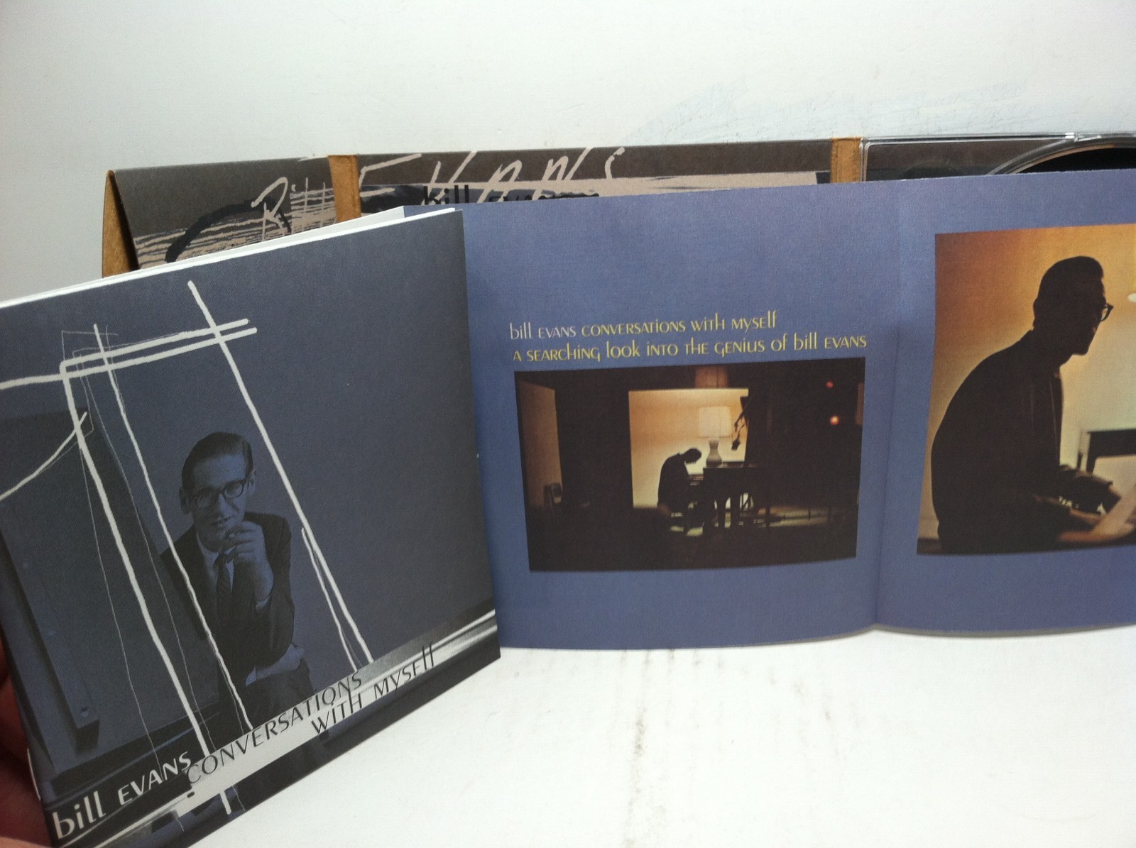 Conversations with Myself by Bill Evans (CD, Verve) Jazz Piano, Post Bop, Modal
