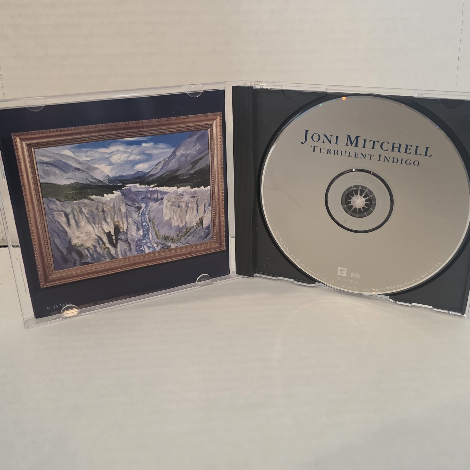 Joni Mitchell - Turbulent Indigo CD 1994 Reprise Records Folk Singer Songwriter