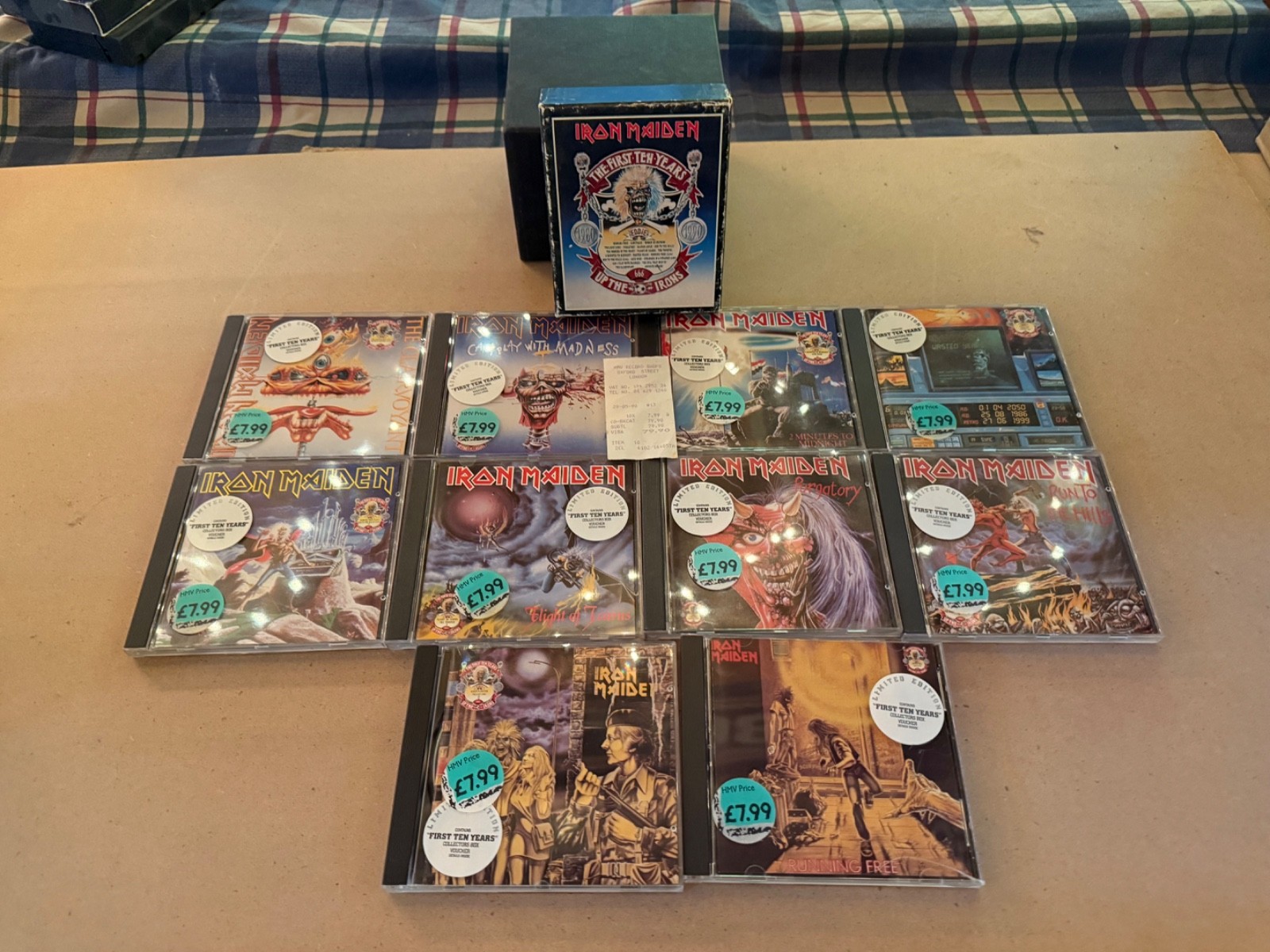 Iron Maiden Euro early days CD set