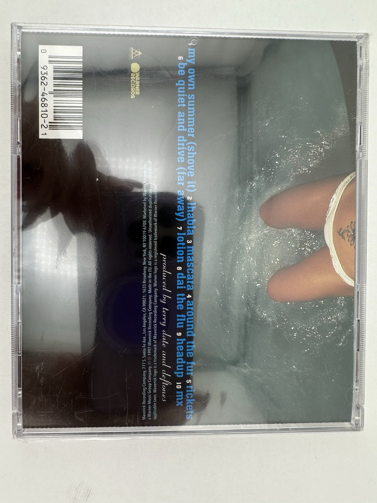 Sealed 1997 Deftones Around The Fur Rock Nu Metal Alternative New Old Stock CD