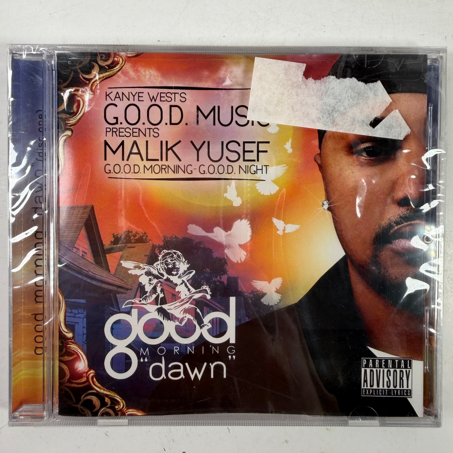 Malik Yusef – Good Morning G.O.O.D. Night CD 2009 Hip Hop Rap G.O.O.D. Music New